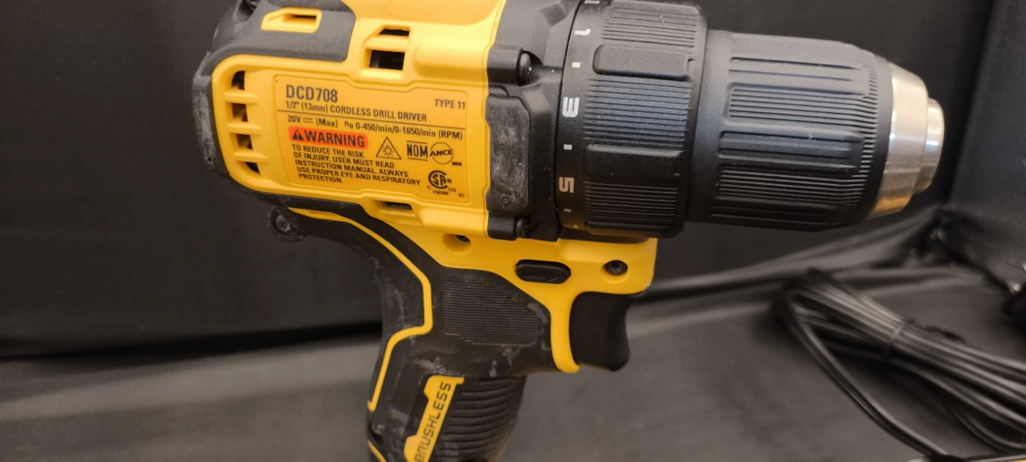 DeWALT DCD708 Drill Driver Kit | 20V 6Ah Battery Charger + Bits - photo 4