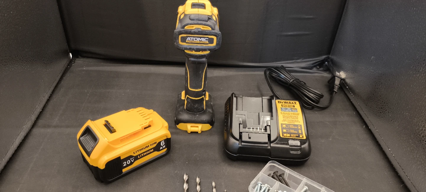 DeWALT DCD708 Drill Driver Kit | 20V 6Ah Battery Charger + Bits - photo 5