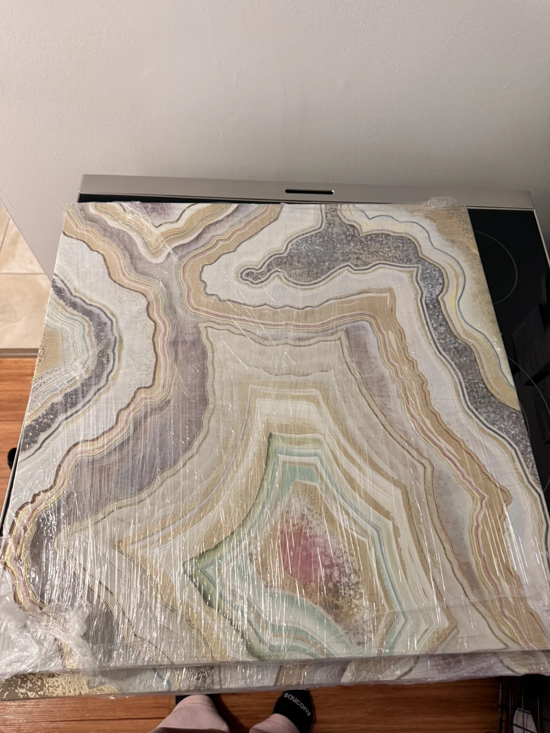2 Agate Print Canvas Wall Art - photo 2
