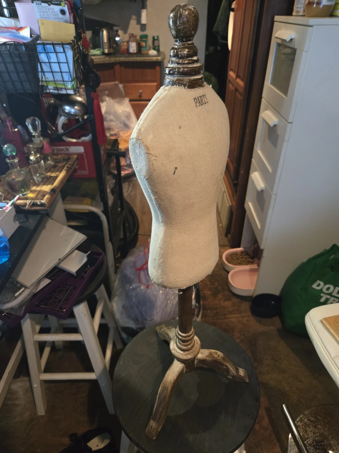 Vintage Tailor's Dummy Mannequin Bust - photo 3