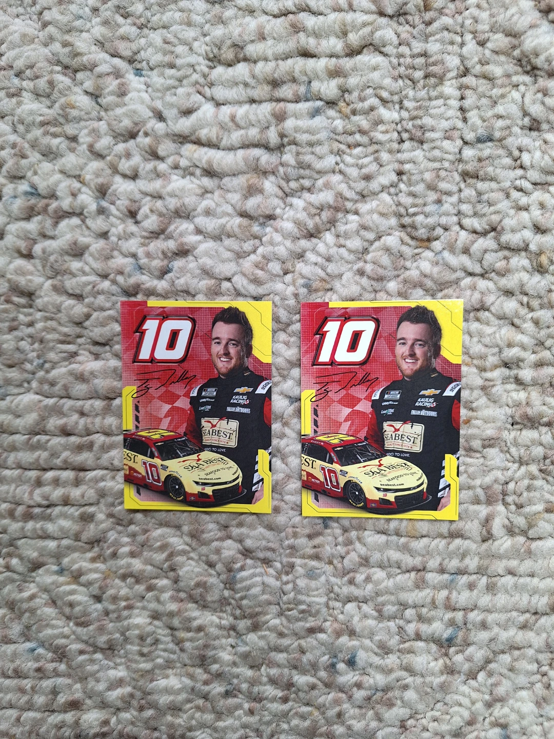 NASCAR Trading Cards - Kaulig Racing, No. 10