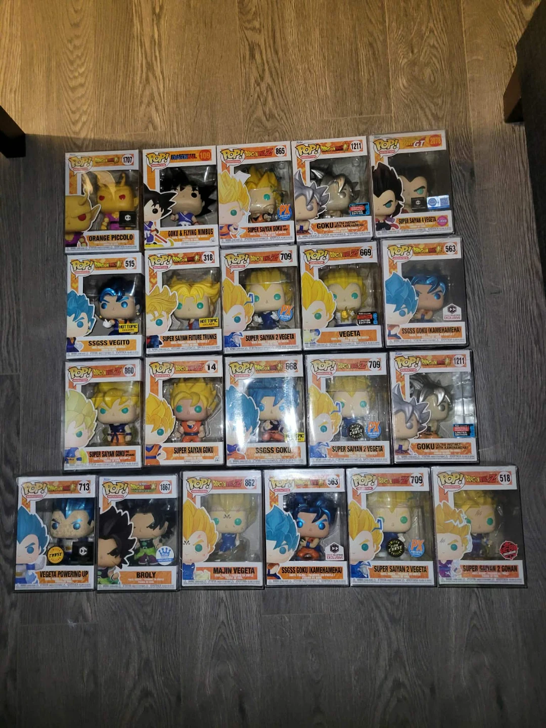 Funko Pop! Dragon Ball Z Vinyl Figures Collection