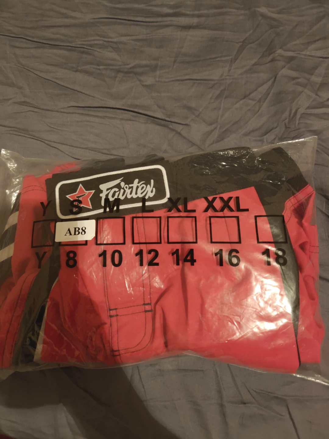 Fairtex AB8 Red and Black MMA Fight Shorts - photo 3