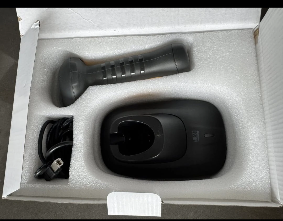 Adesso NuScan 5200TR Wireless 2D Barcode Scanner - photo 2
