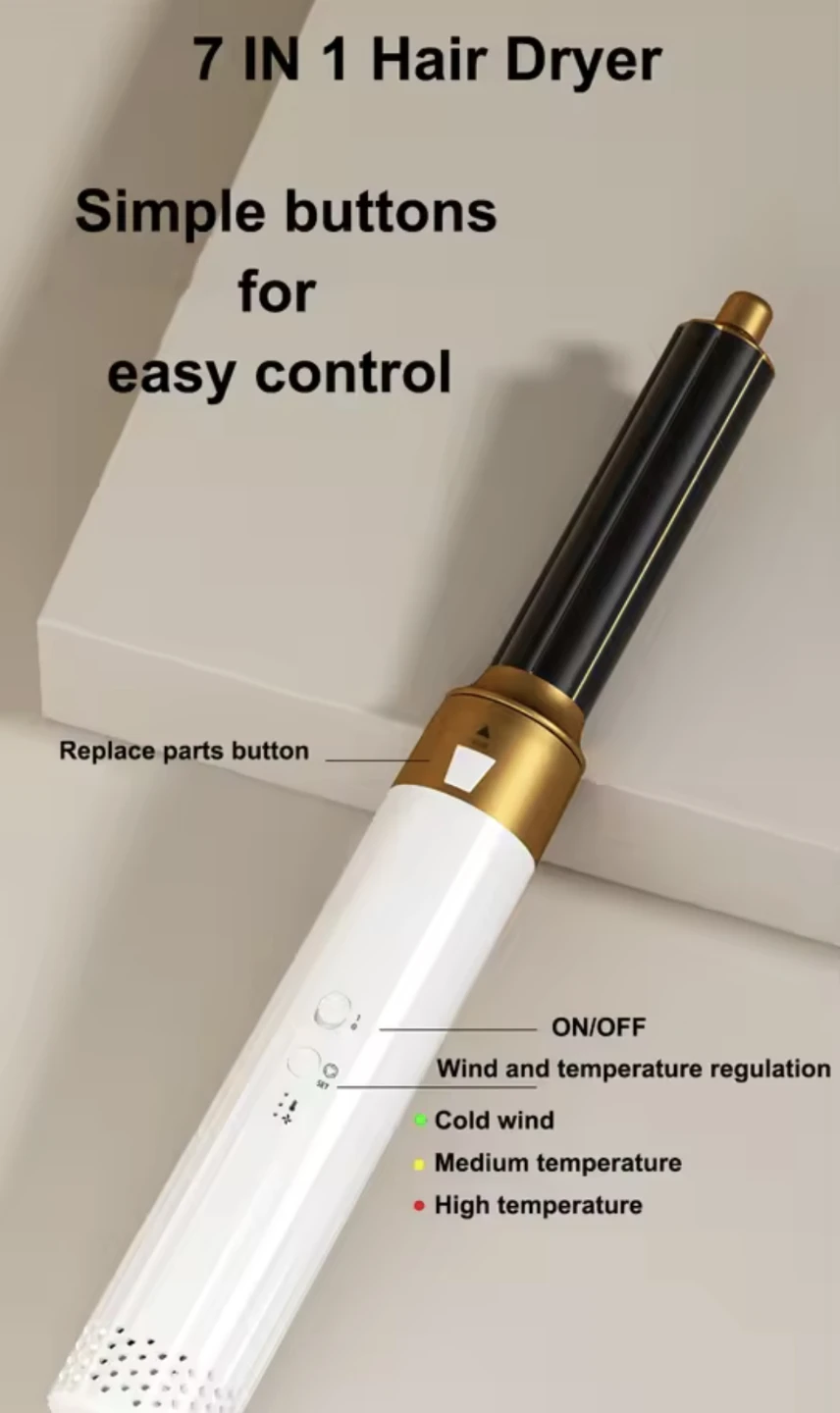 (New) 7 in 1 Multi-Function Hot Air Styler Set - photo 4
