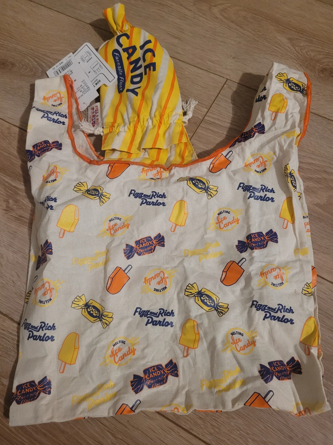 Fizz & Rich Parlor Ice Candy Drawstring Bag - photo 2