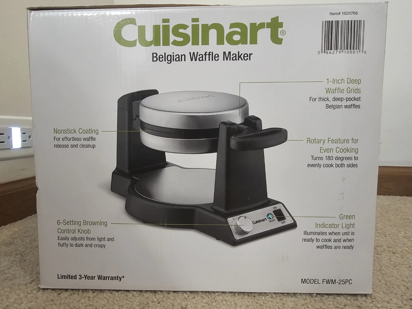 Cuisinart Belgian waffle maker