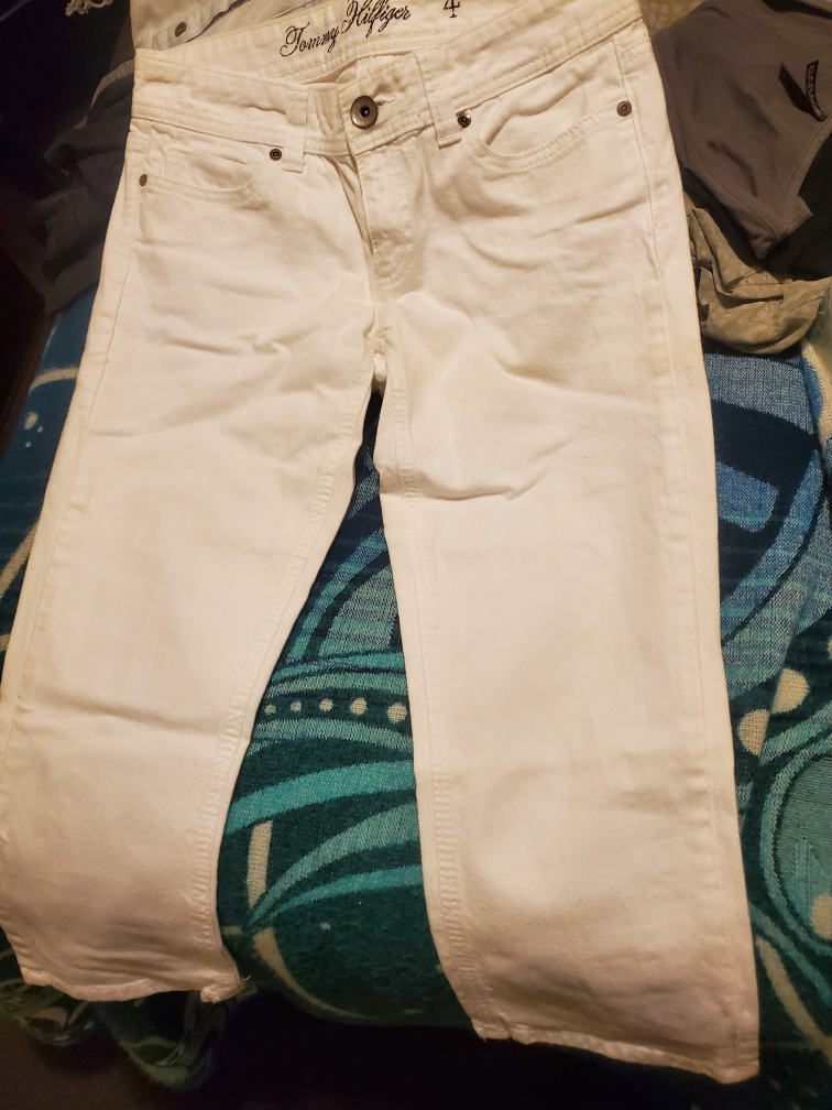 Tommy Hilfiger White Jeans Size 4 - photo 2
