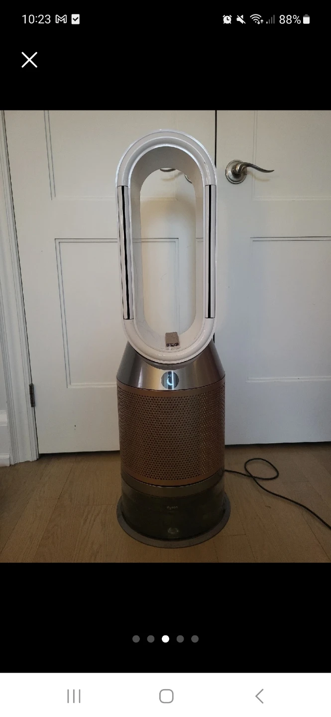 Dyson Pure Cool TP04 Air Purifier and Fan - White/Gold