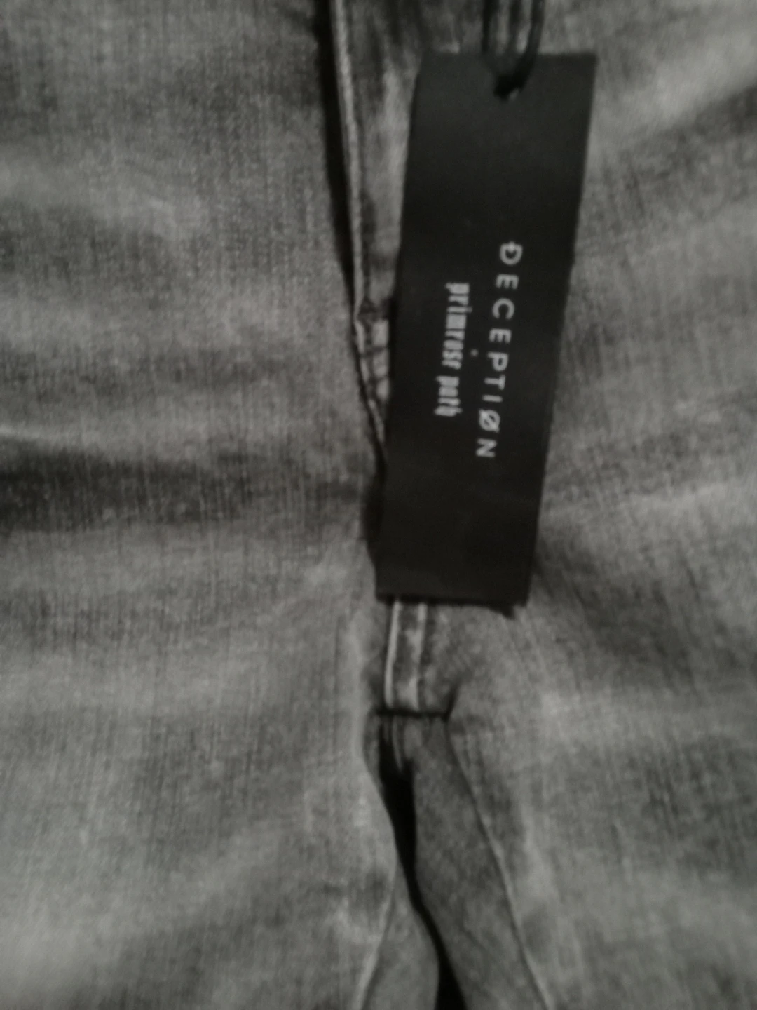 Deception Jeans Size 30 Grey Wash - photo 2