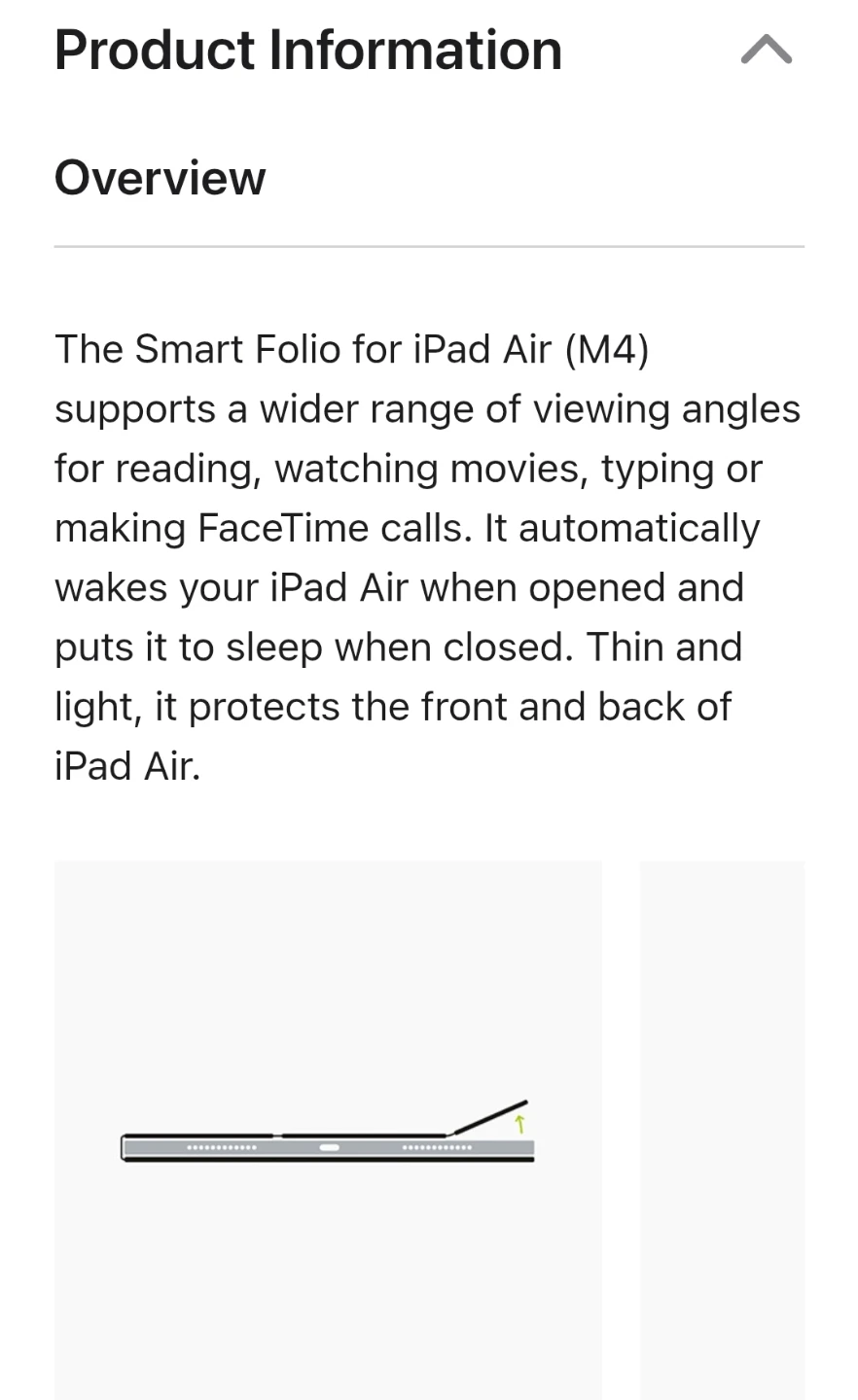 Smart Folio for iPad Air 11-inch (M4) - Charcoal Grey. 📱💻 - photo 5