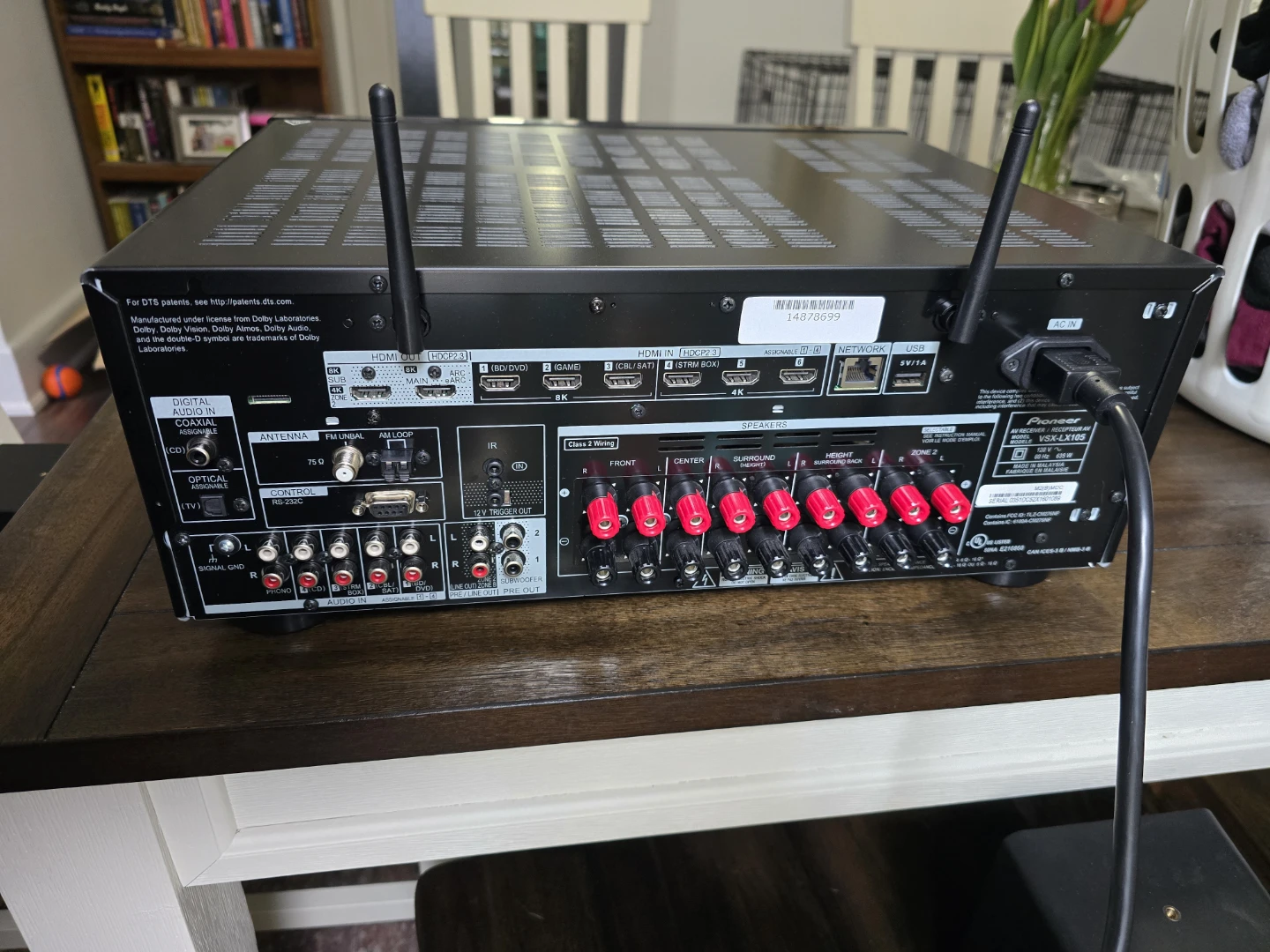 Like New Pioneer Elite VSX-LX105 Receiver - photo 3