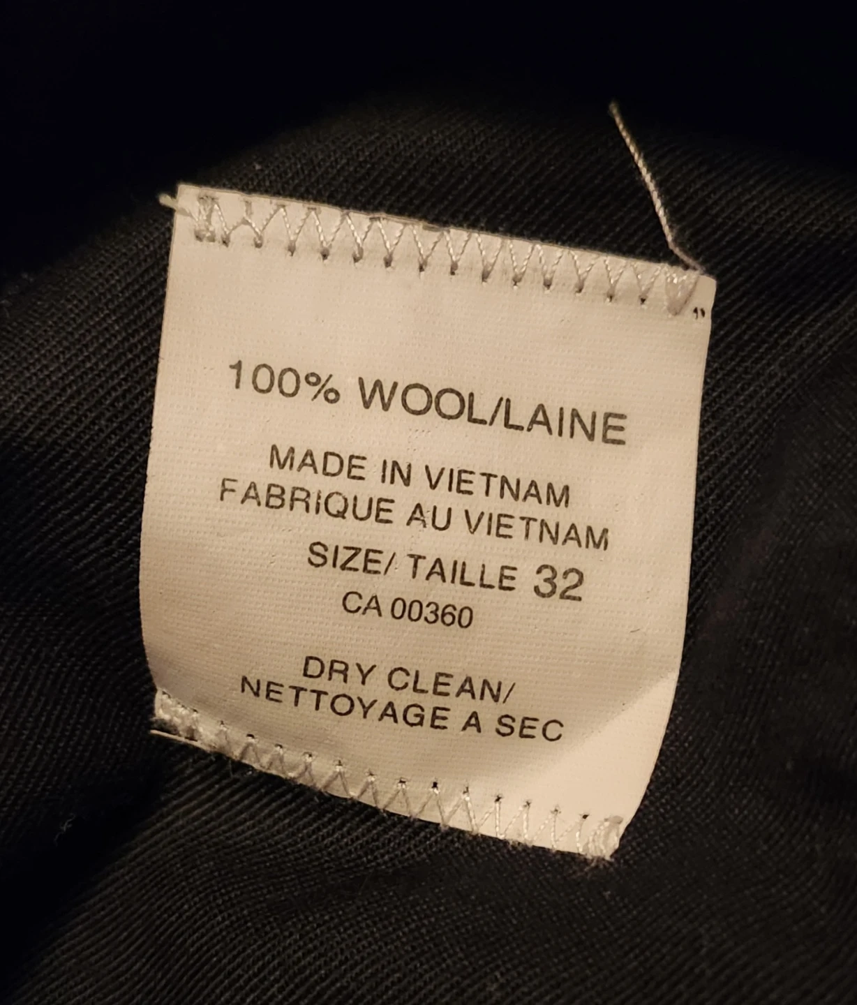 Bellissimo Sartoriale Men's Wool Dress Pants Size 32 x 31 - photo 2