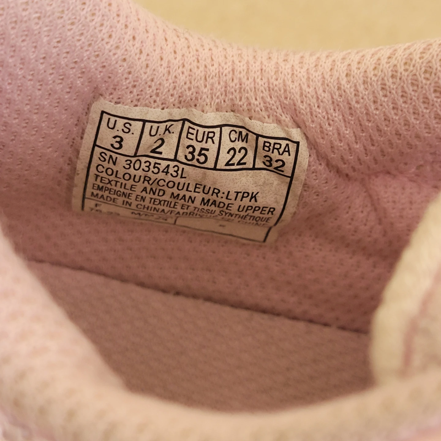 Skechers Pink Mesh Sneakers Size 3 Youth - photo 3
