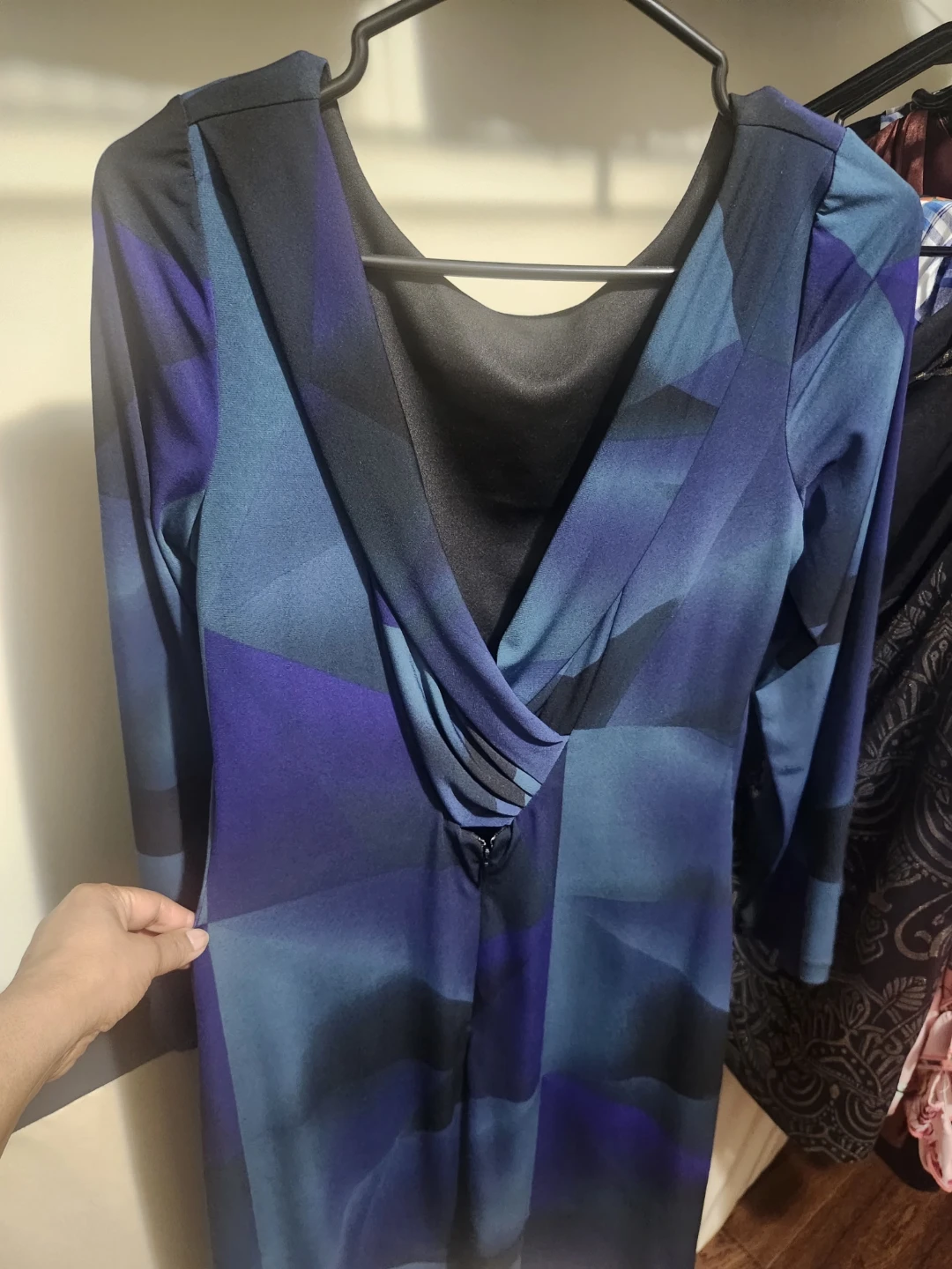 LE CHÂTEAU Geometric Print Dress - G/L