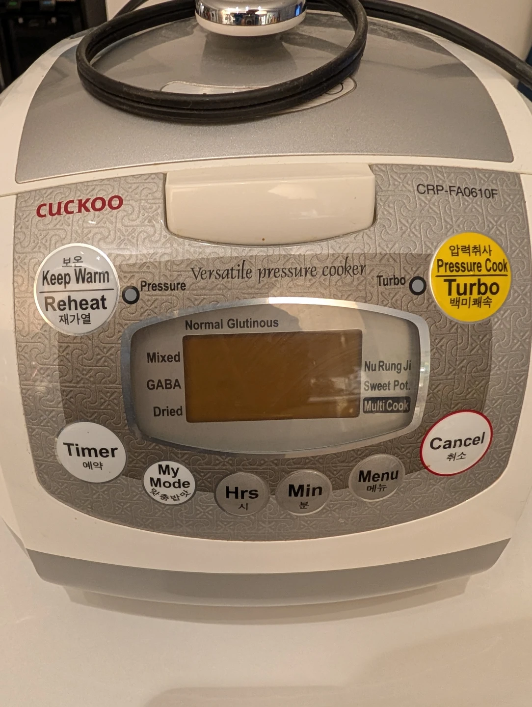 Cuckoo CRP-FA0610F Versatile Pressure Cooker - photo 2