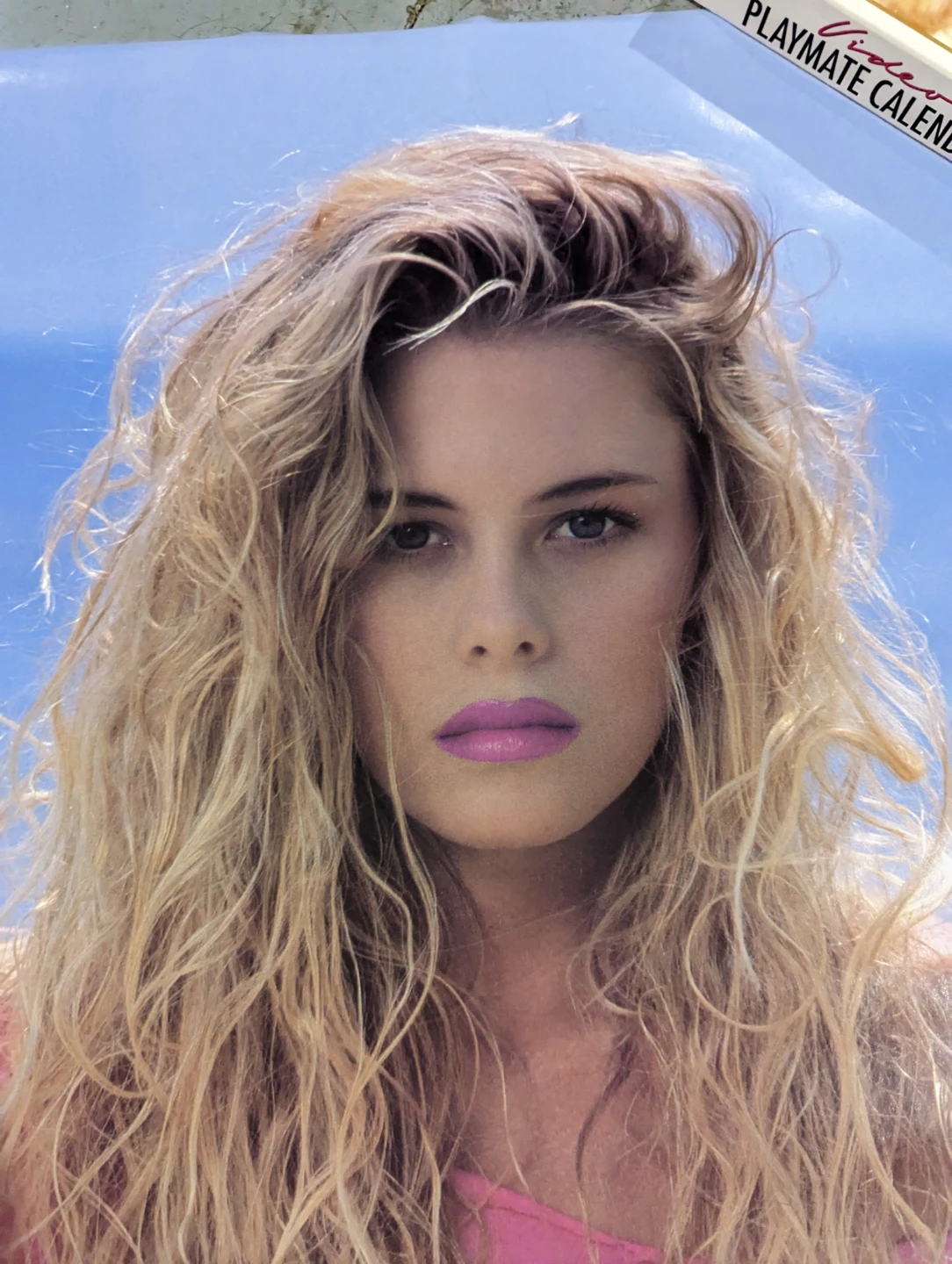 Vintage Rare 1989 Nicole Eggert Baywatch Beach Poster - photo 2