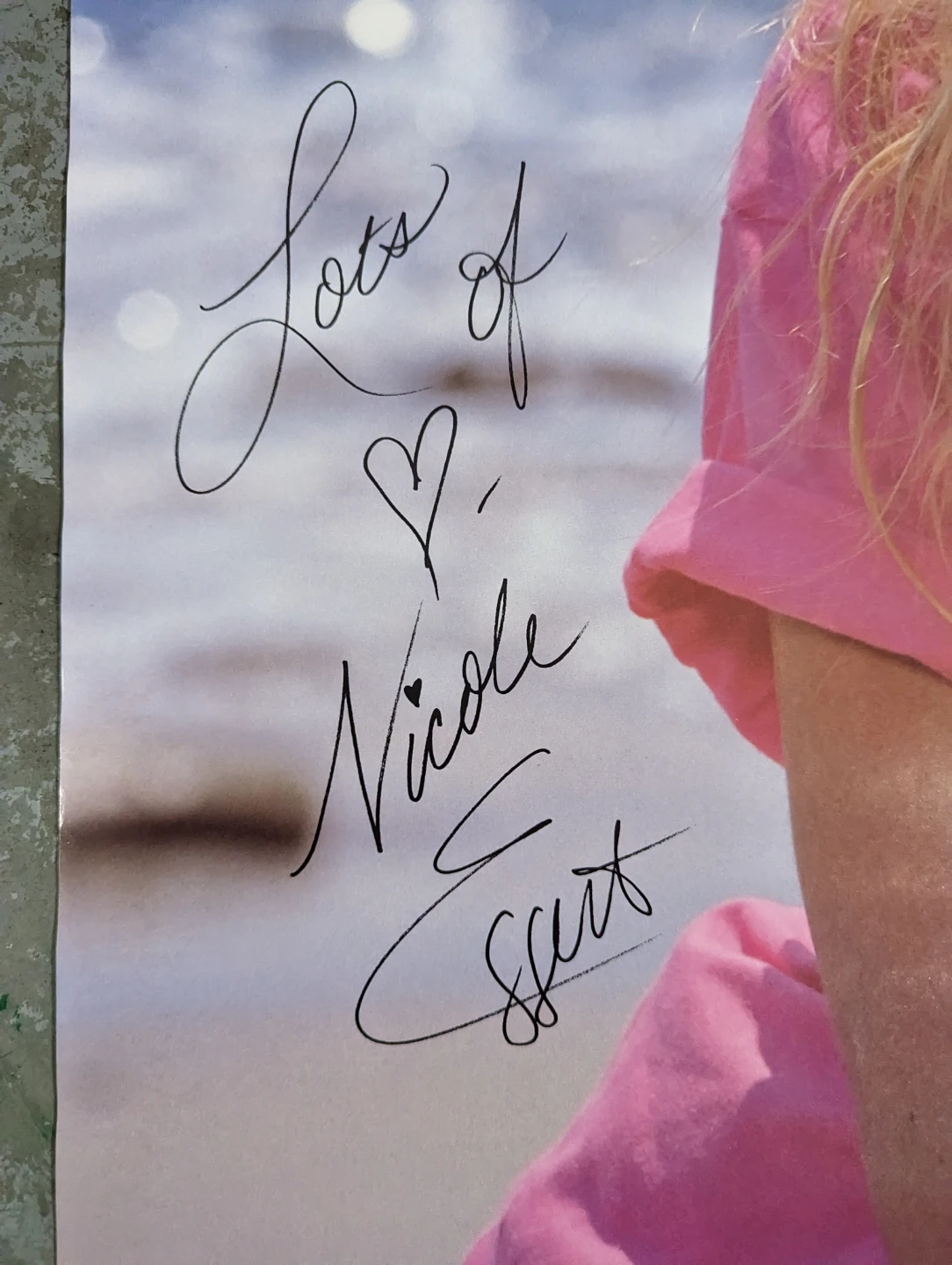 Vintage Rare 1989 Nicole Eggert Baywatch Beach Poster - photo 3