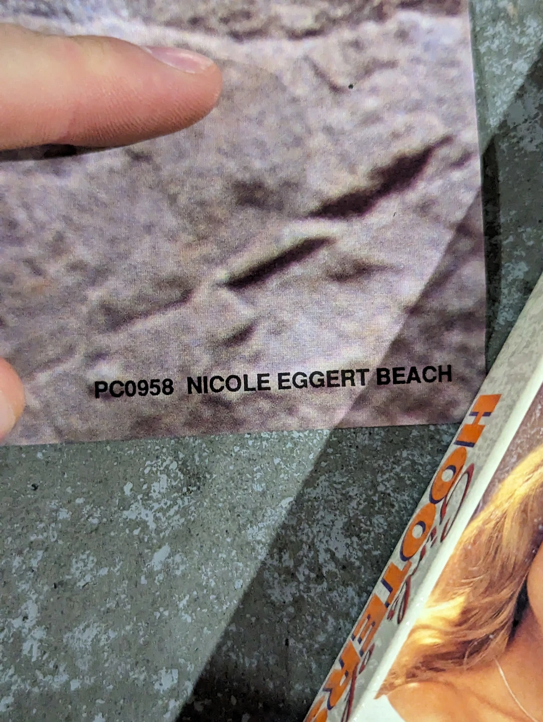 Vintage Rare 1989 Nicole Eggert Baywatch Beach Poster - photo 4