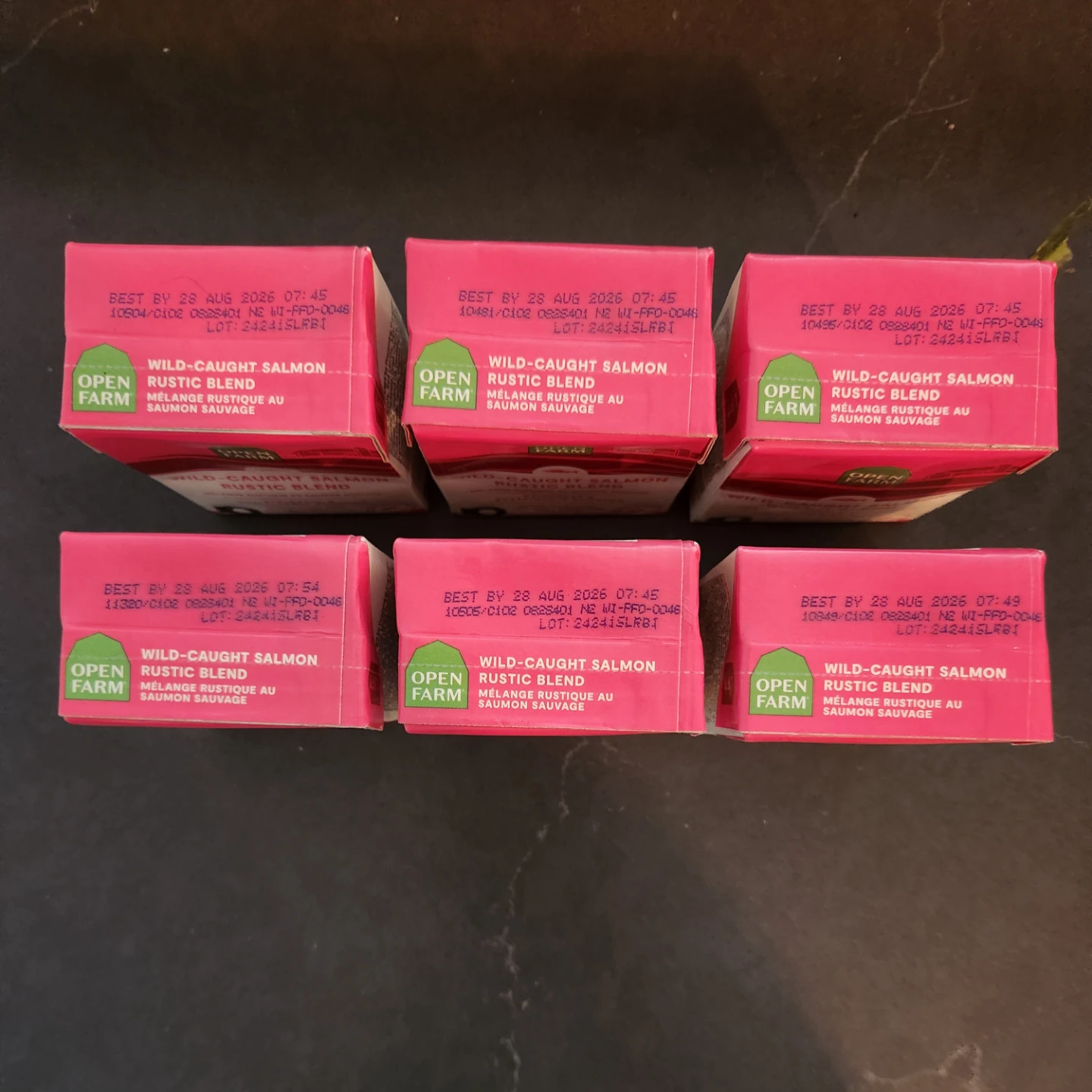 6 cartons of Open Farm brand Wild Caught Salmon - photo 3