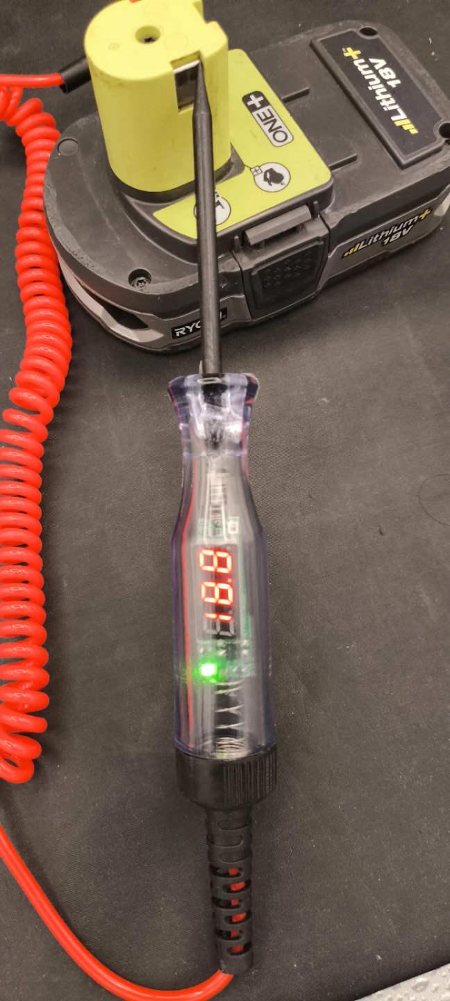 Digital DC Voltage Tester 5–120V | Circuit Probe