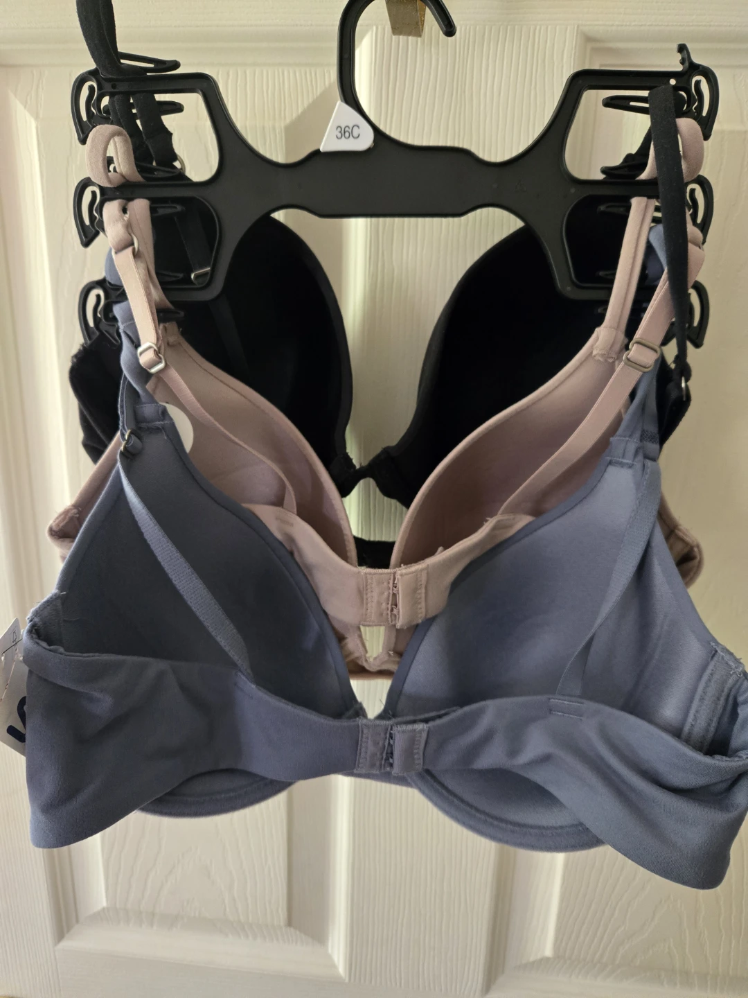 🥕  Lucky Brand Women's 36C Bras - Black, Nude, Blue - photo 4