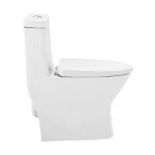 AVESTO White Toilet Bowl with Soft Close Seat - photo 2