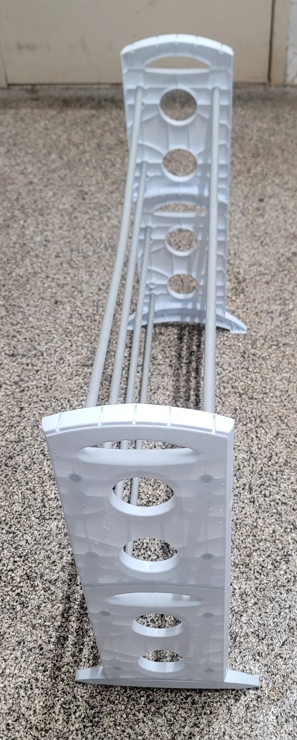 White 4-Tier Shoe Rack - photo 2