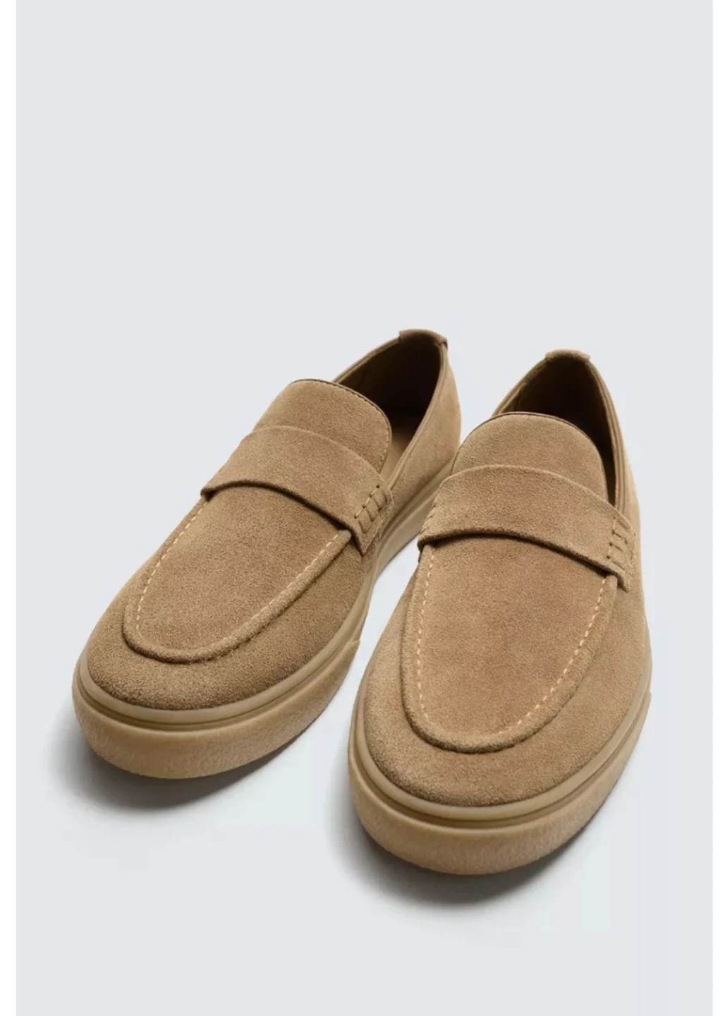 ZARA Man Casual Leather Loafers - Size 40