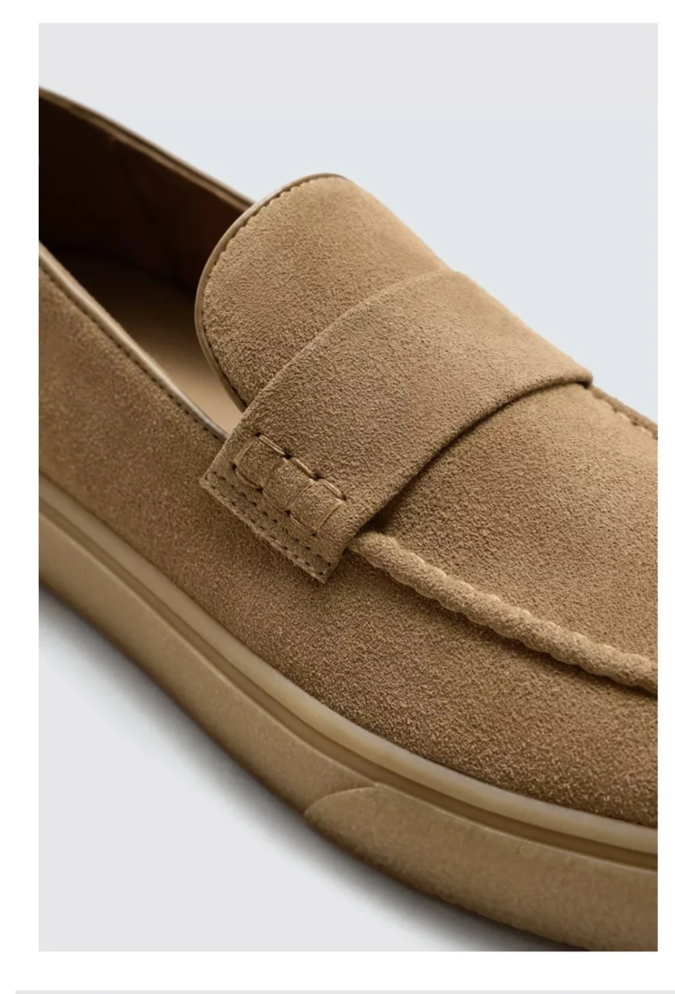 ZARA Man Casual Leather Loafers - Size 40 - photo 4