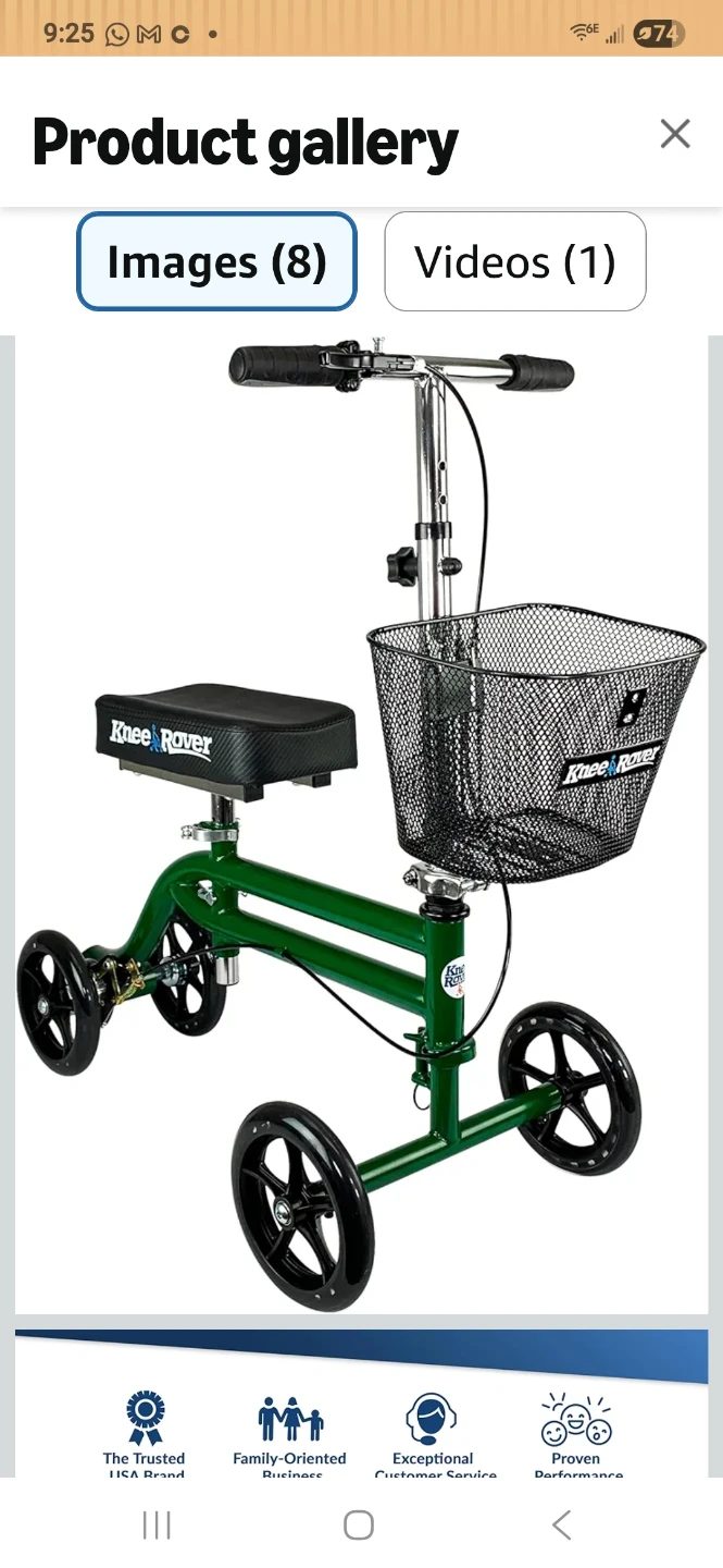 Knee Rover Steerable Knee Scooter