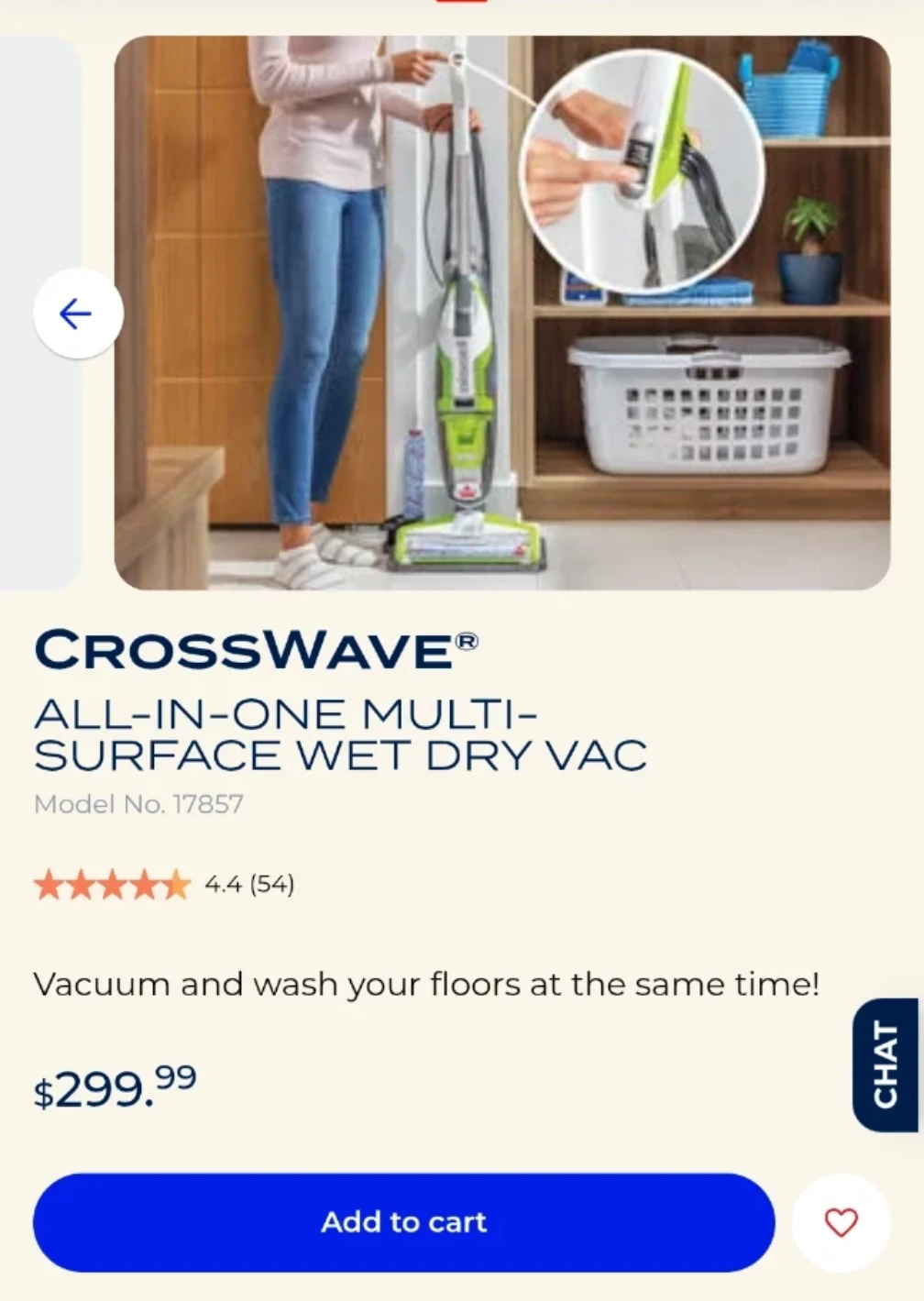 Bissell CrossWave All-in-One Multi-Surface Wet Dry Vac - photo 2