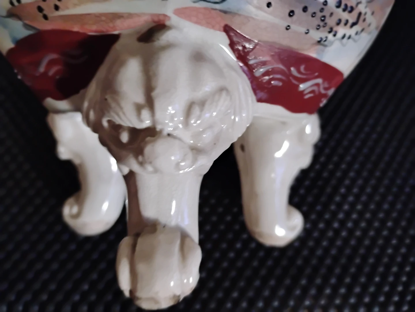 Vintage Vase with Foo Dog Handles - photo 4