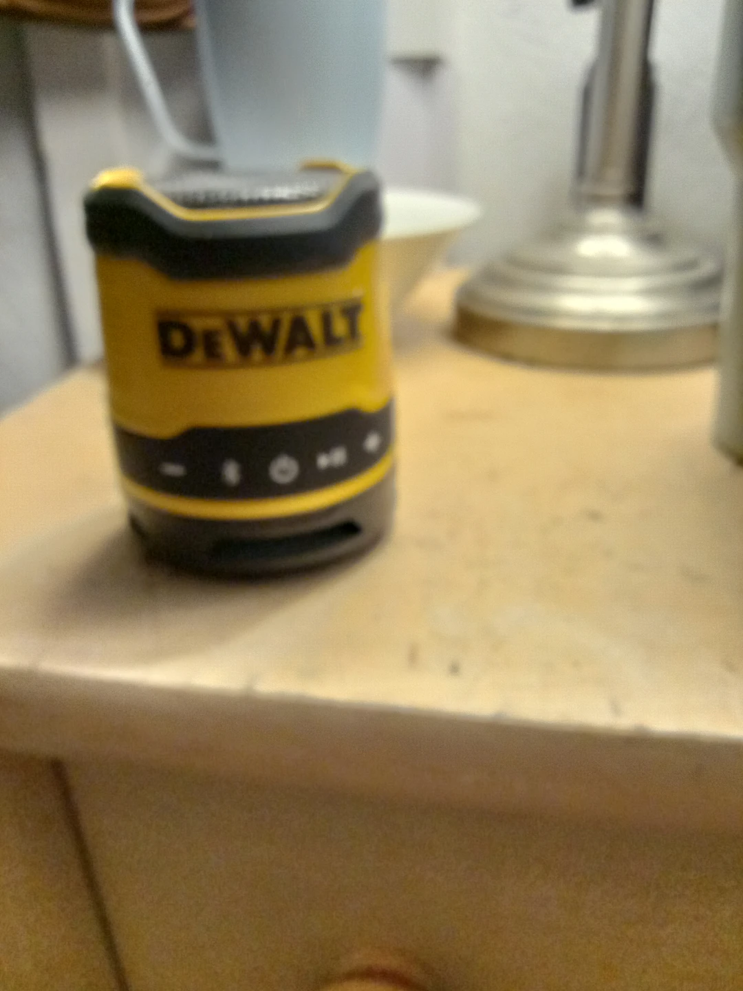 DeWalt Yellow Bluetooth Speaker