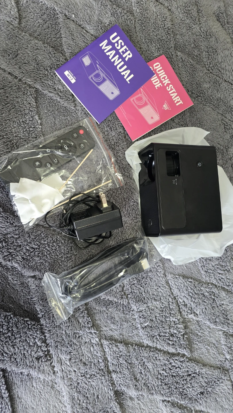 Mini Projector with Remote and Accessories - photo 2