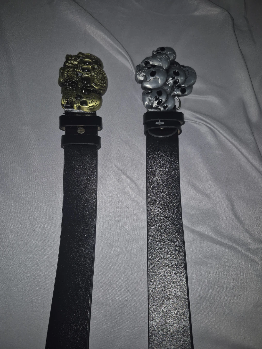 Two Skull Belt Buckle Belts - photo 2