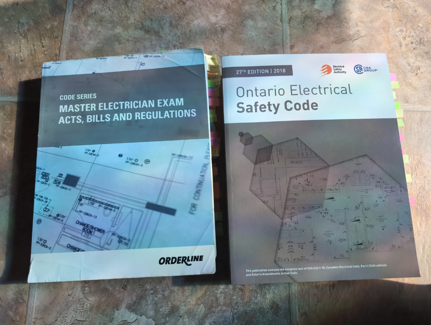 Masters & Ontario Electrical Safety Code Books