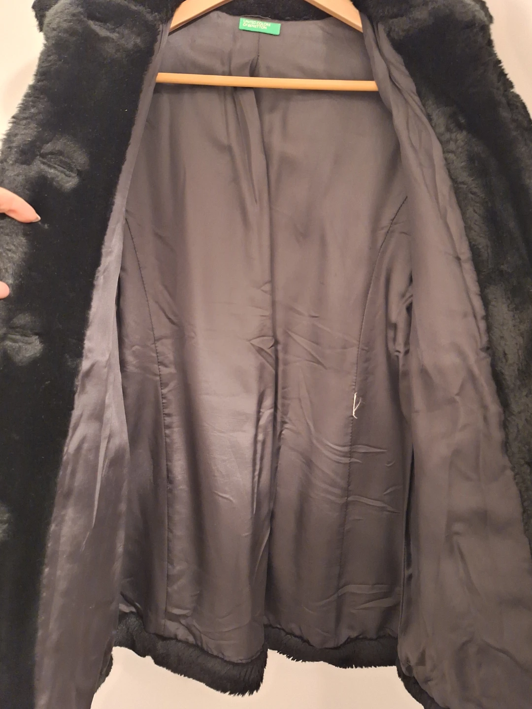 United Colors of Benetton Faux Fur Coat - photo 5