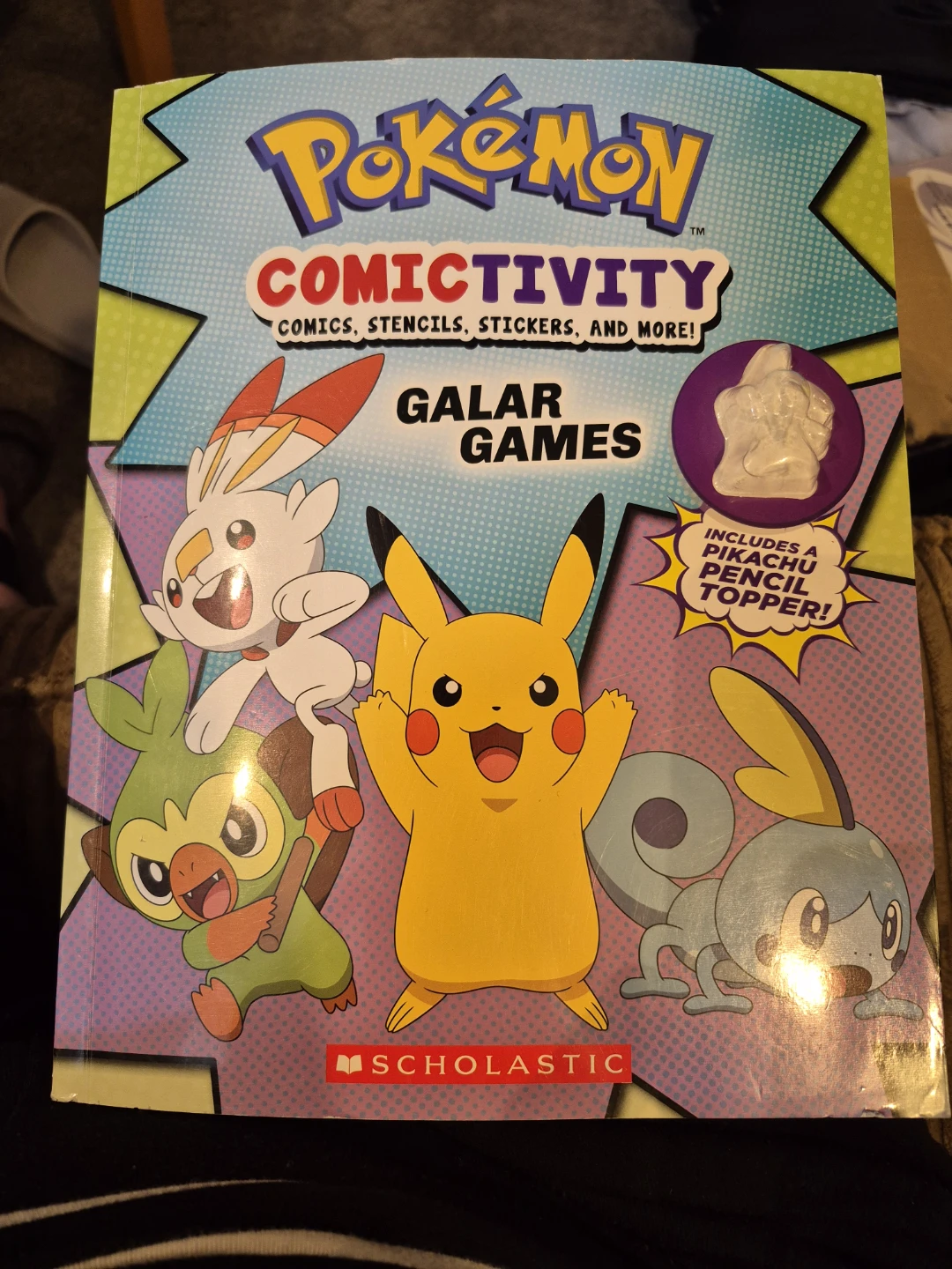 Pokemon Comictivity Galar Games Activity Book