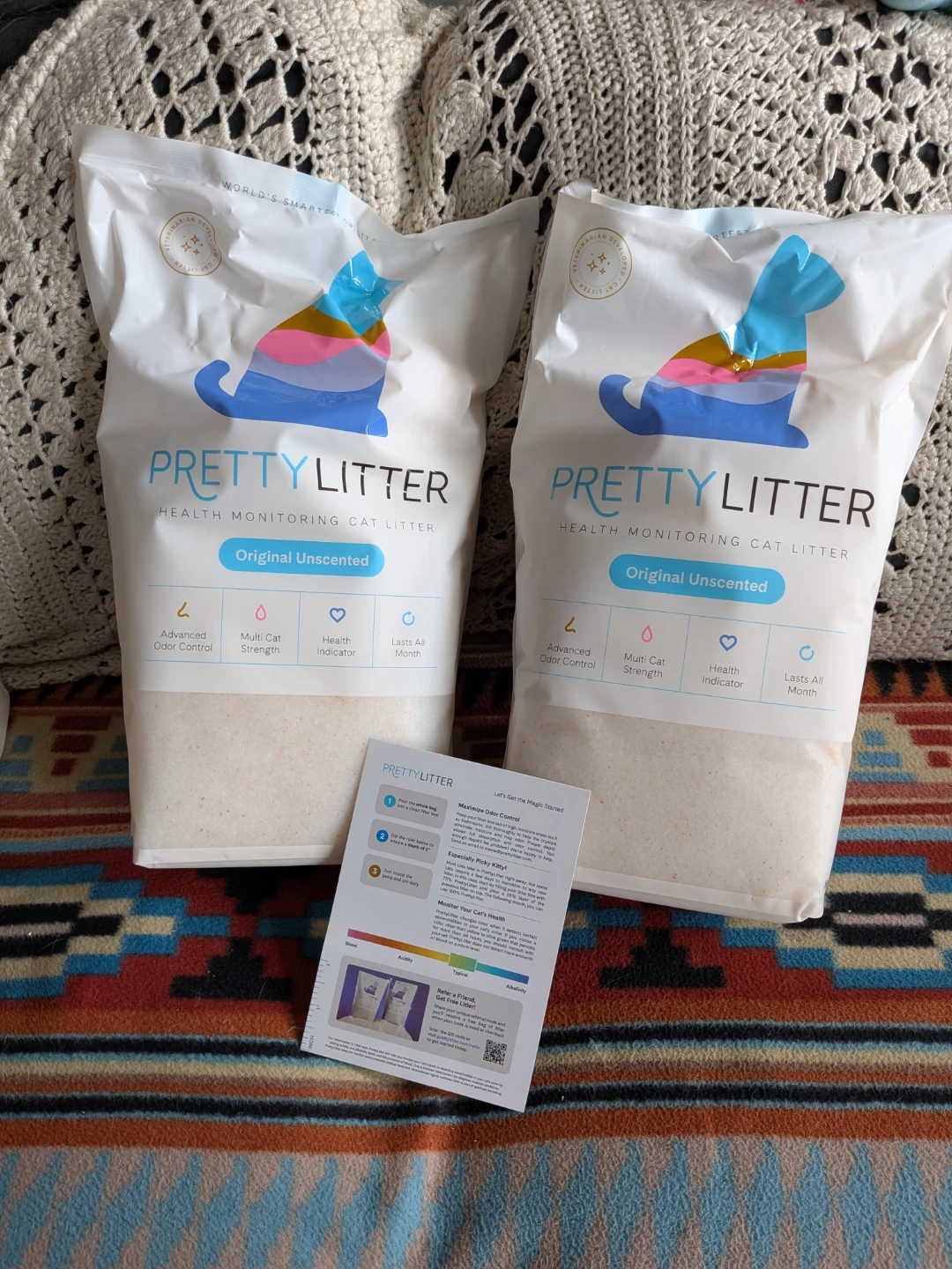 PrettyLitter Original Unscented (2 Bags)