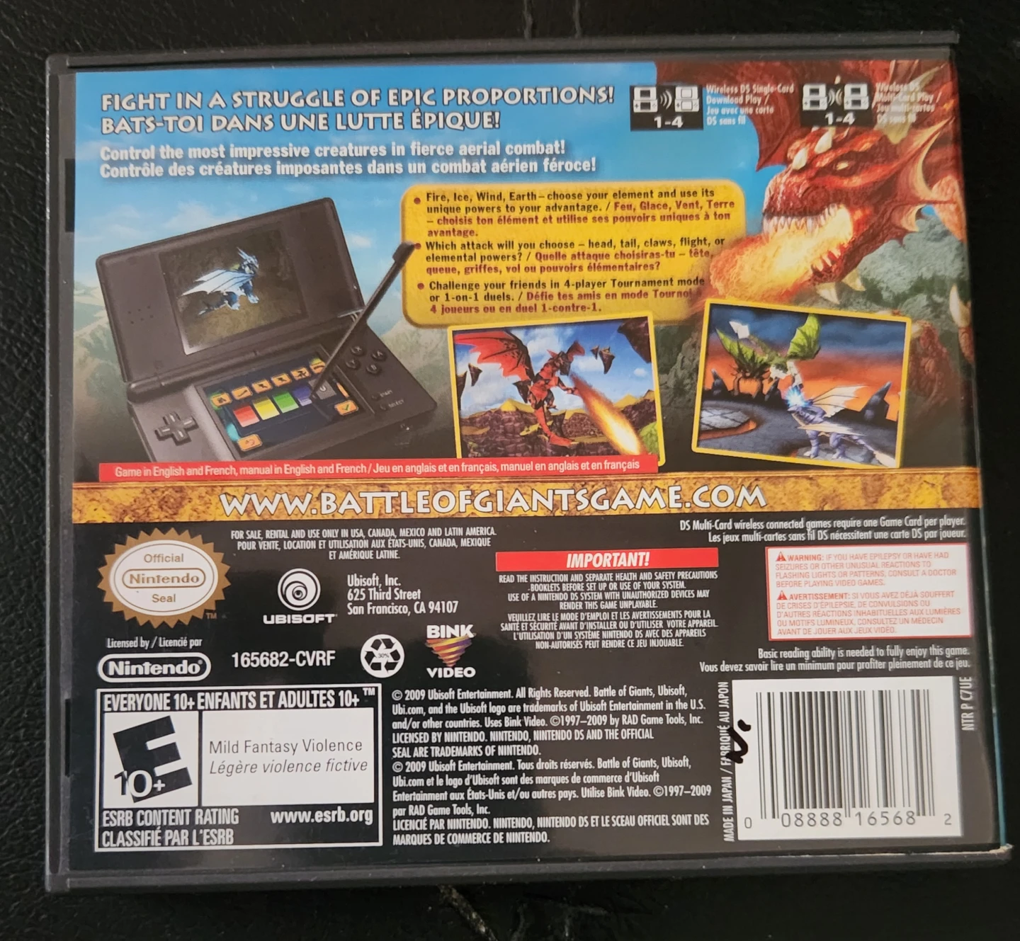 Battle of Giants: Dragons Nintendo DS Game 🌱 - photo 2