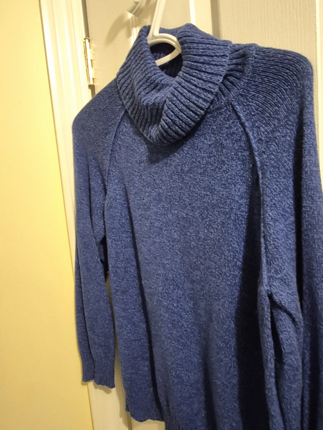 Karen Scott Petites Blue Knit Turtleneck Sweater PET/MED - photo 3
