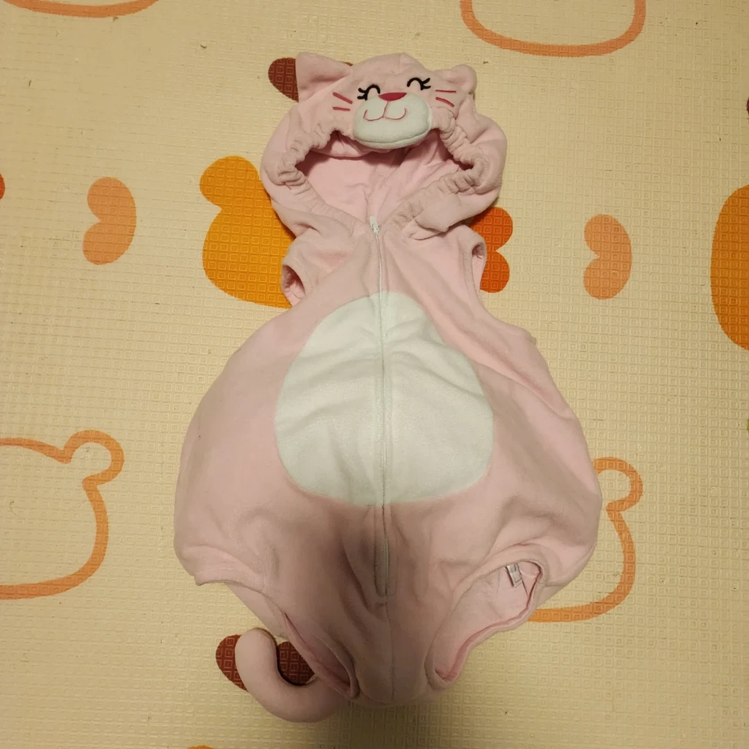 Pink Cat Costume - 6-9 Months