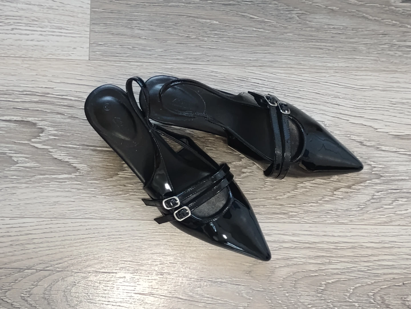 Size 10 Black Slingback Shoes (Available until April 28)