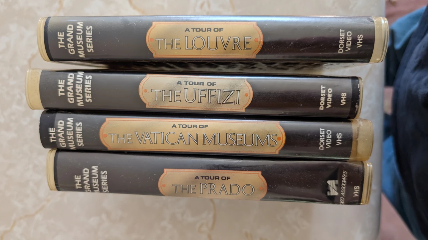 The Grand Museum Series VHS Set - 4 Great Museums - photo 2