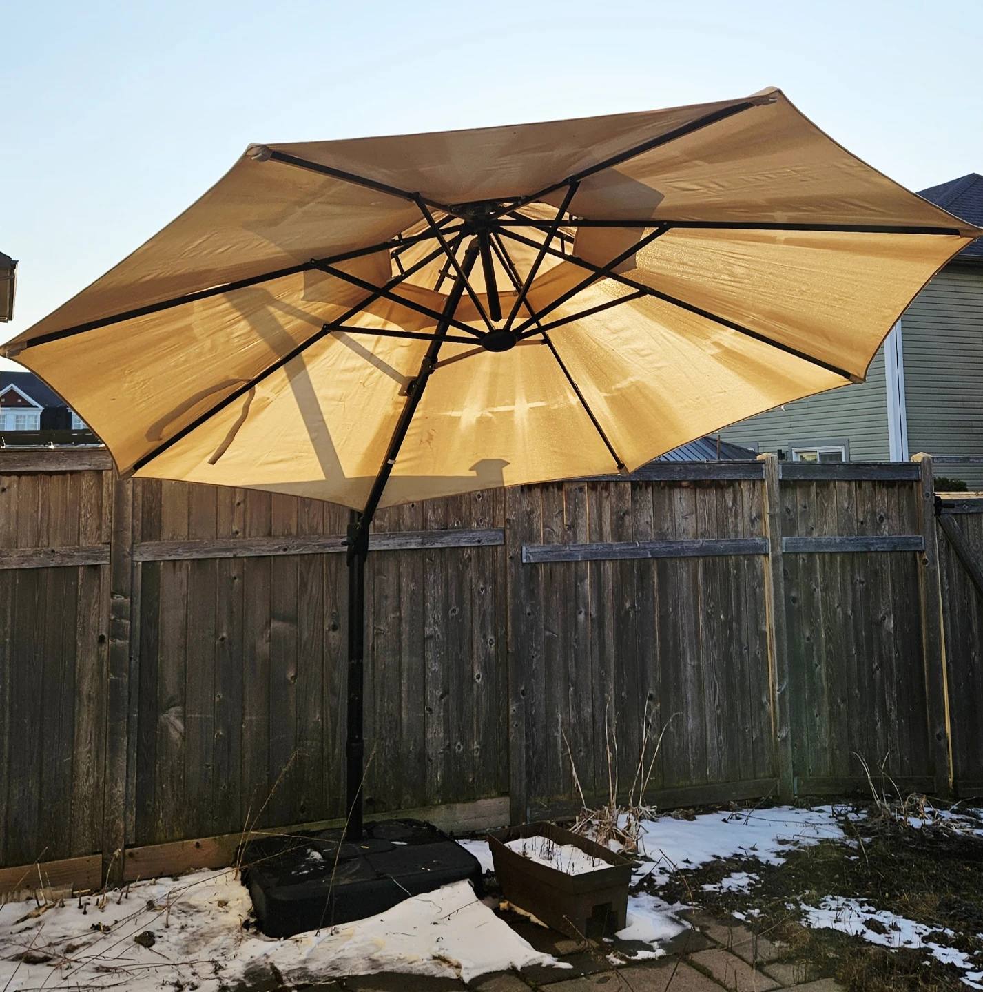Heavy Duty Patio Umbrella 11 ft