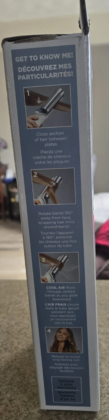 InfinitiPro by Conair Cool Air Luxe 2-in-1 Curl and Straighten - photo 4