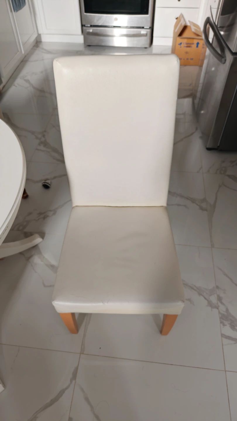 White Extendable Dining Table Set - photo 3