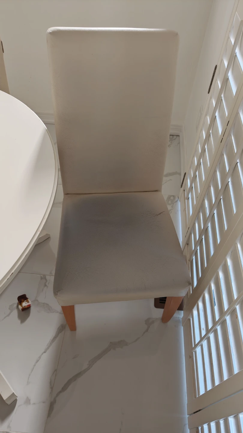 White Extendable Dining Table Set - photo 5