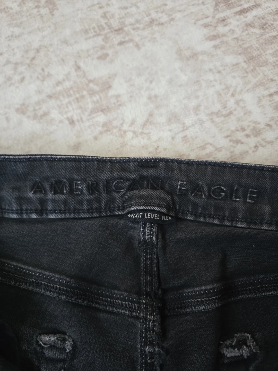 American Eagle Black Ripped Slim Fit Jeans - photo 3